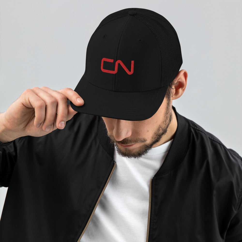Canadian National [CN] Trucker Cap - Broken Knuckle Apparel