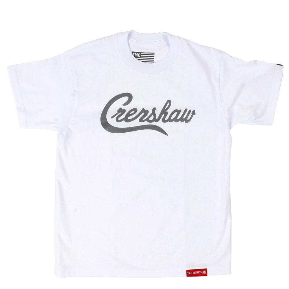 Crenshaw Kid's T-Shirt - White/Grey - Image 1