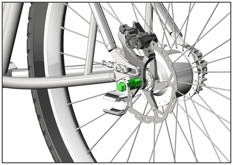 Fahrradanhängerkupplungen und Adapter für Fahrräder mit