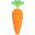 ícone cenoura