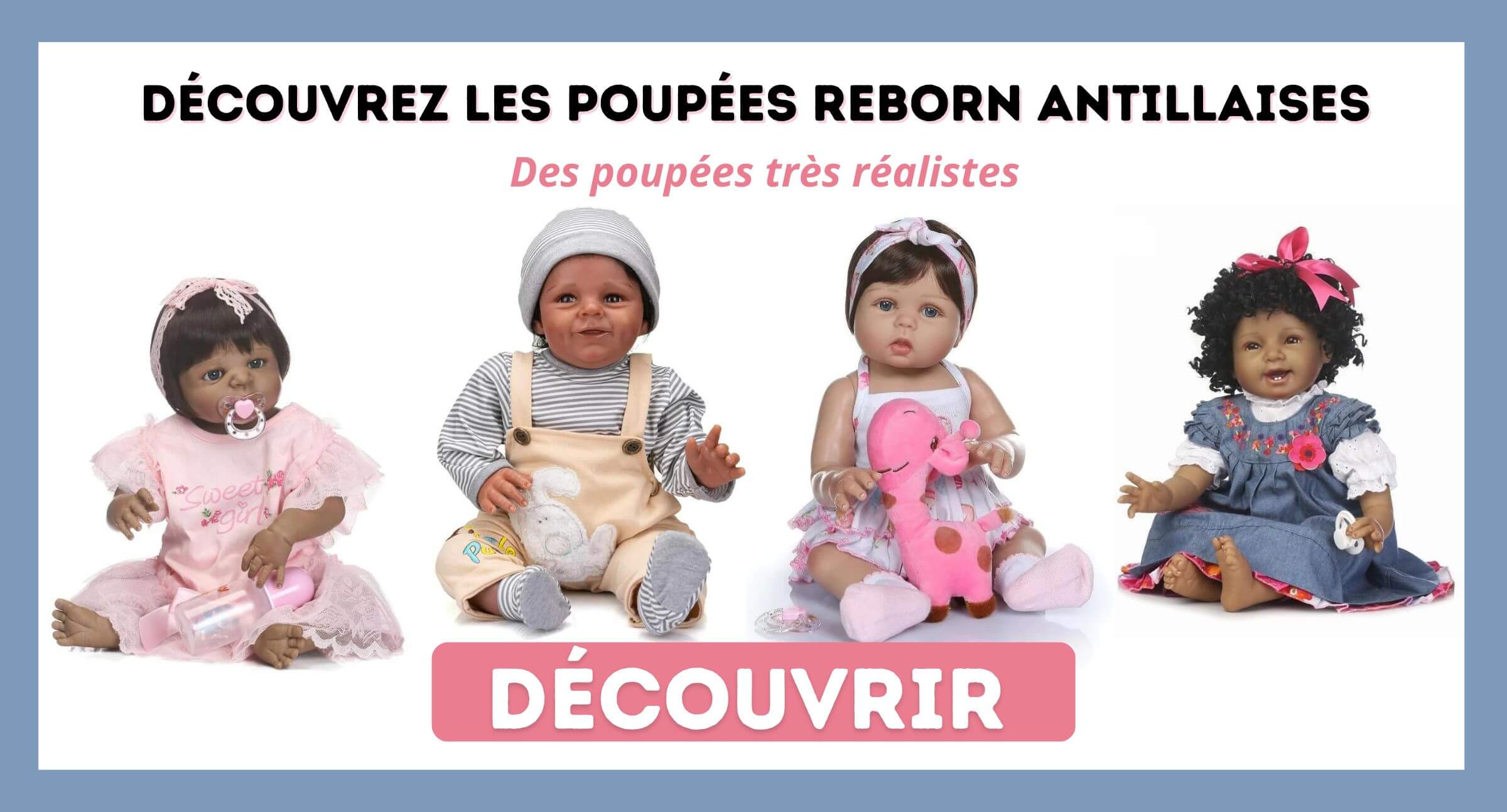 bébé reborn noirs et métisses