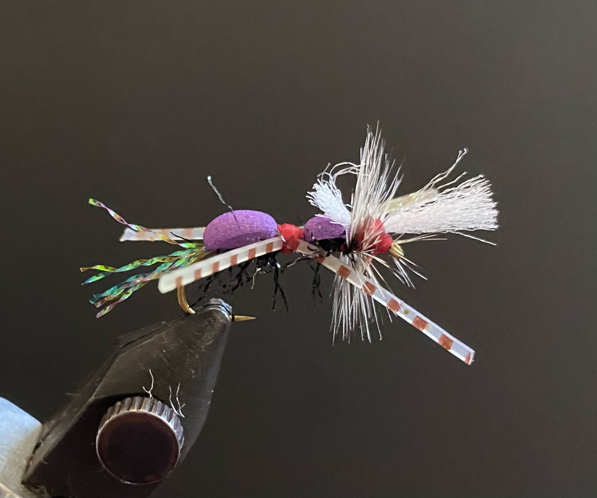 the stealth bomber fly tying