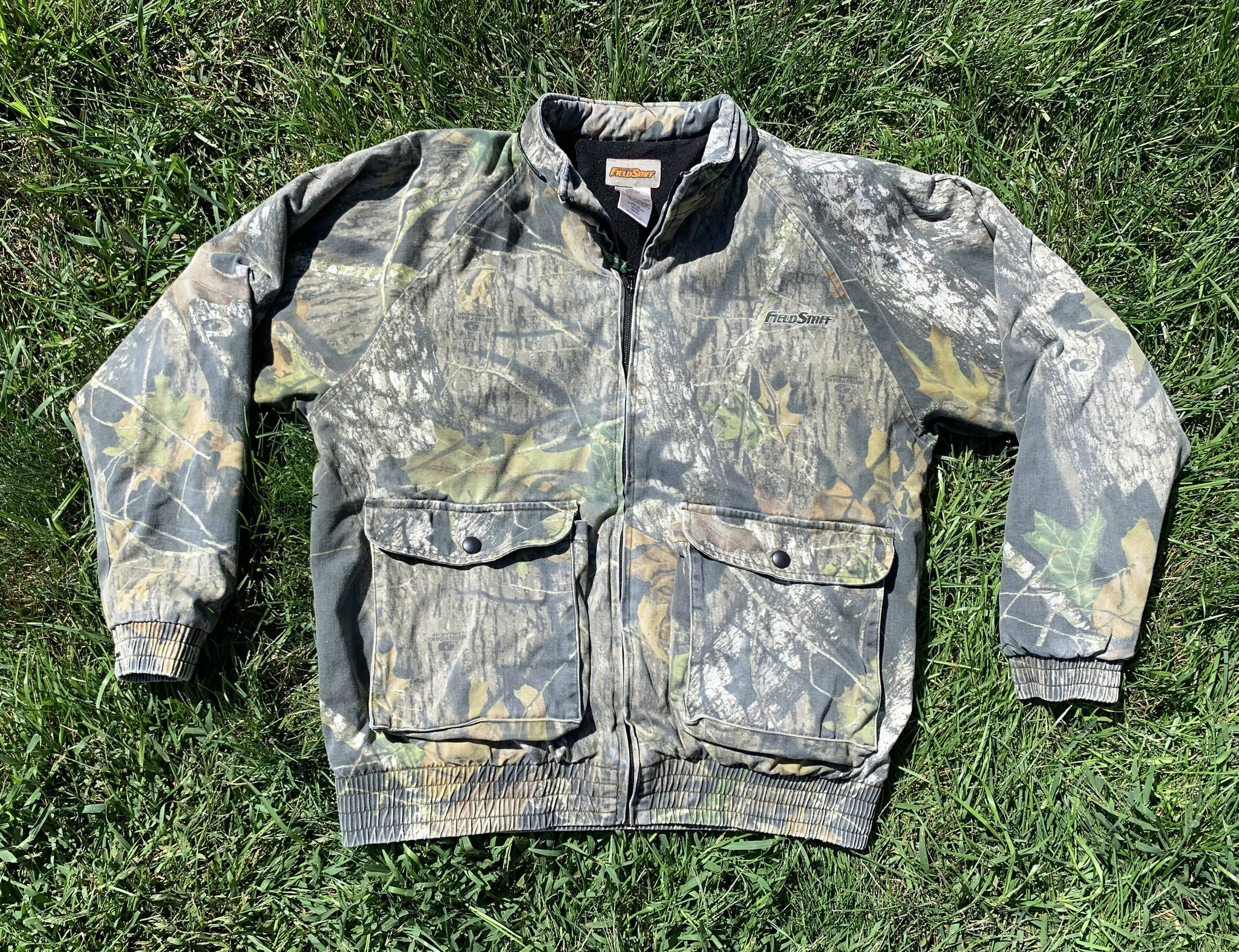 Mossy Oak Field Staff Break Up Camo Insulated Jacket - Medium