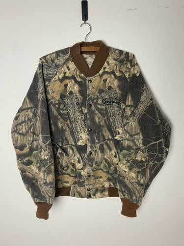 Vintage Mossy Oak Break Up Camo Bomber Jacket – Camoretro