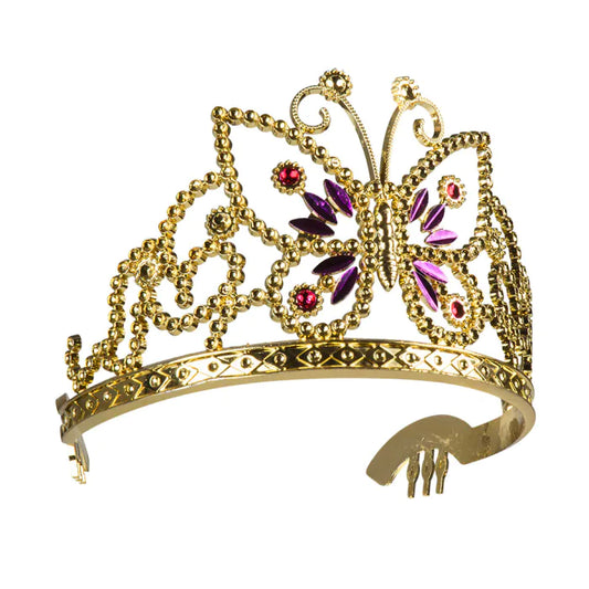 Kullanvärinen tiara Butterfly