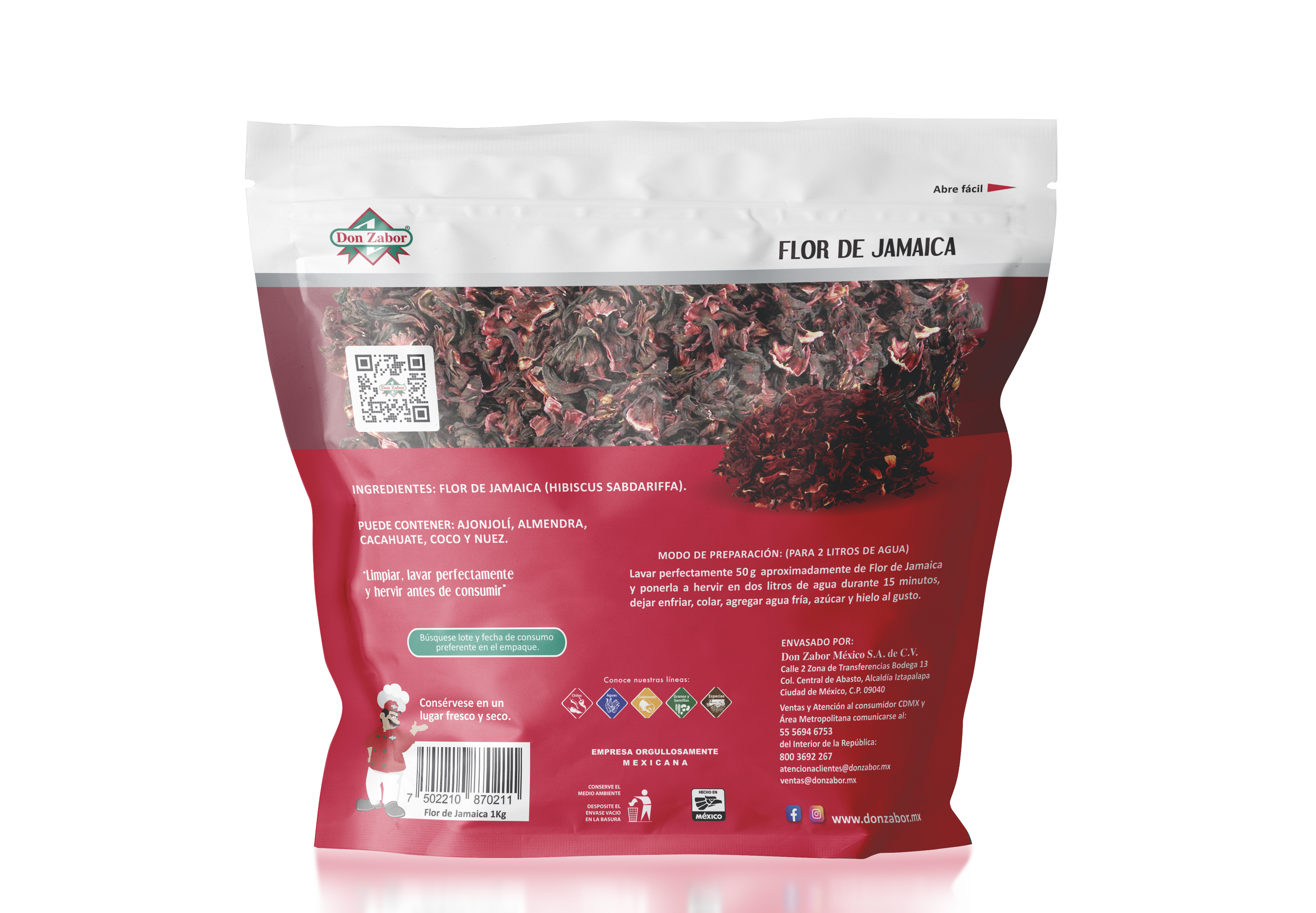 Hibiscus flower 1kg | Don Zabor