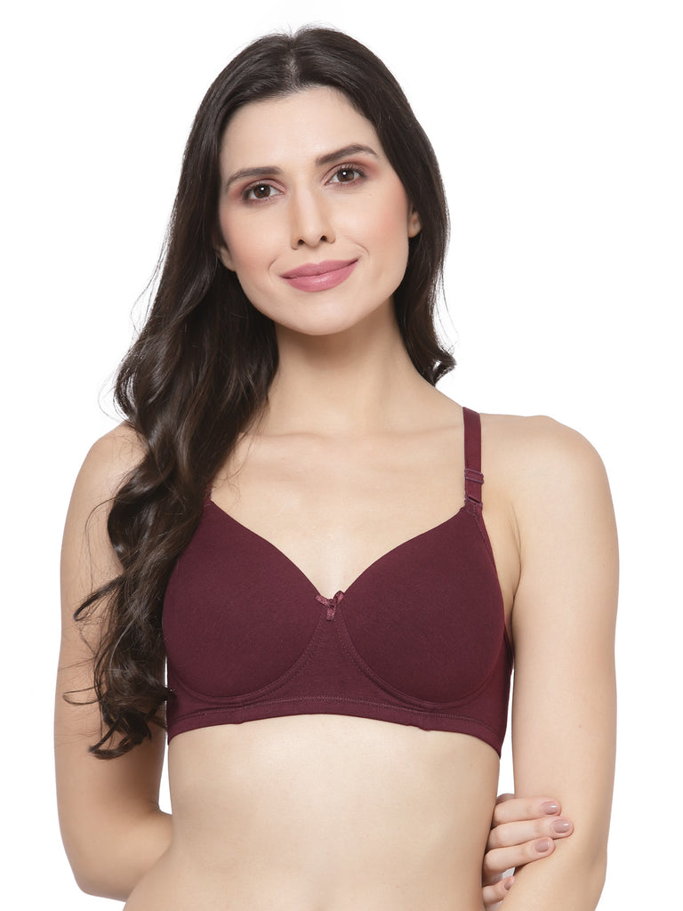 Padded Medium Coverage Non-Wired T-Shirt Bra