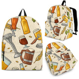 Beer Pattern Backpack