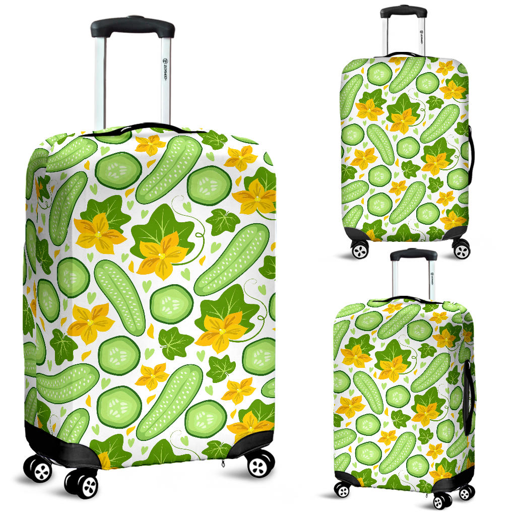 Cucumber Pattern Luggage Covers