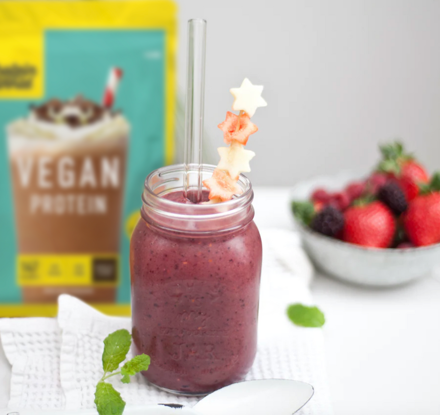 Refreshing Berry Burst Post Workout Smoothie 