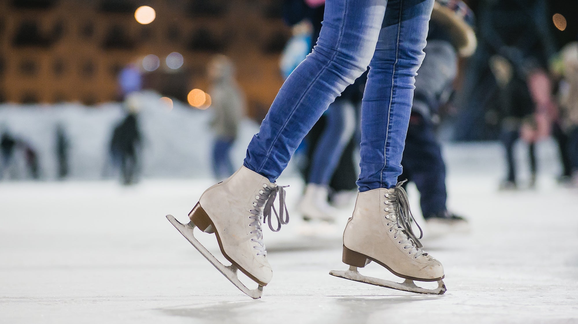 Ice skating