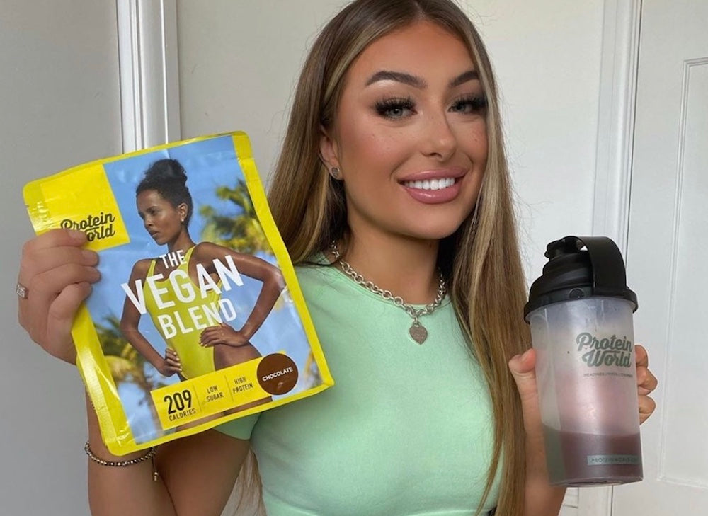 vegan protein shake for total fitness and weight loss