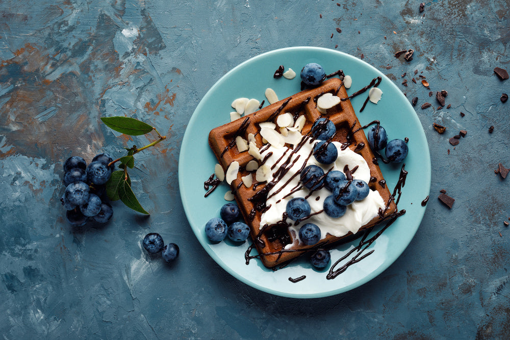 red velvet waffles recipe for valentines day