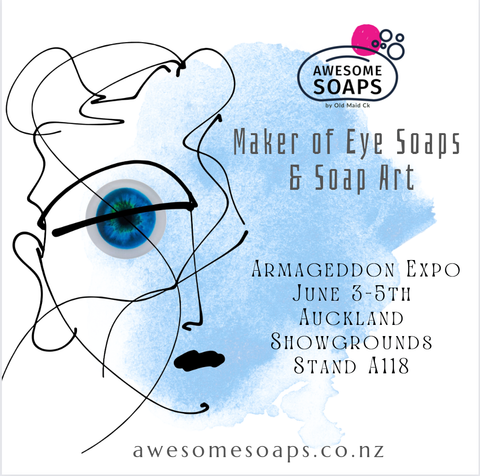 Armageddon Expo, Auckland Showgrounds, Awesome Soaps