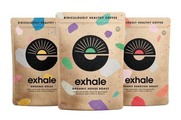 Exhale Range of Coffees