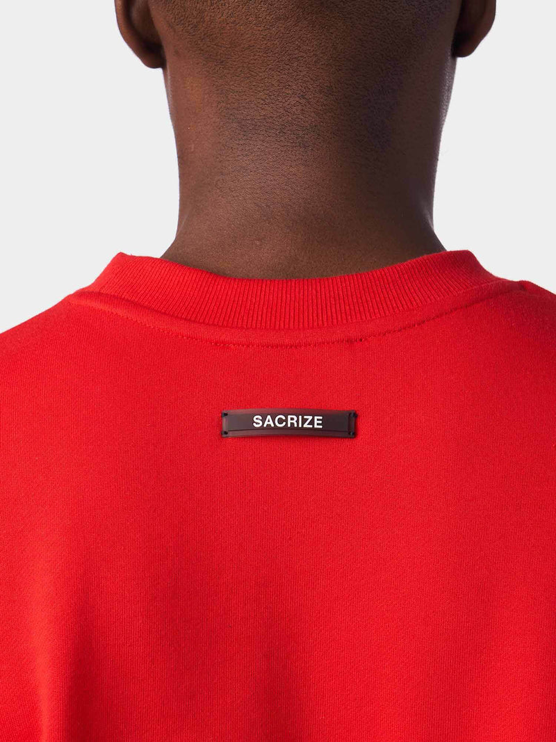 Jesus Lord Red Christian Sweatshirt | SACRIZE