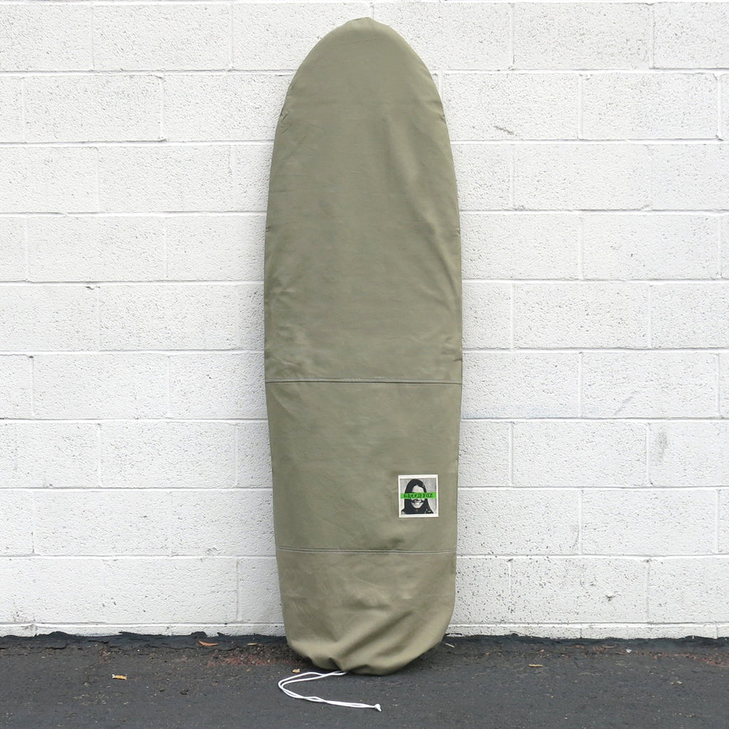 Green Fuz Army Canvas Board Bag