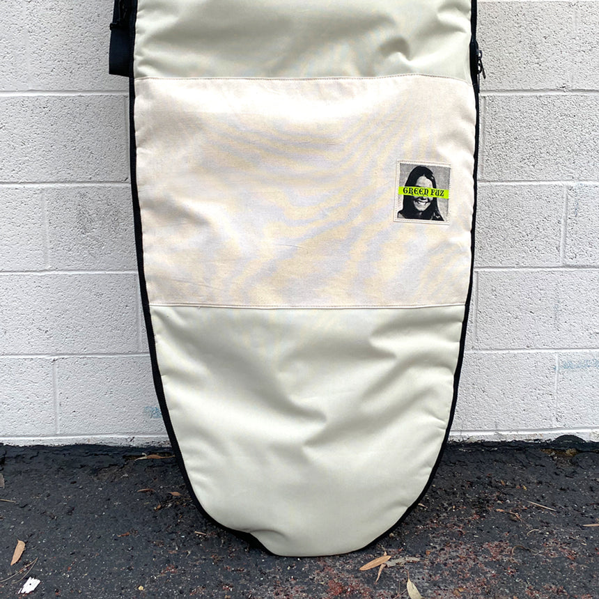 Green Fuz Avalanche Board Bag Detail