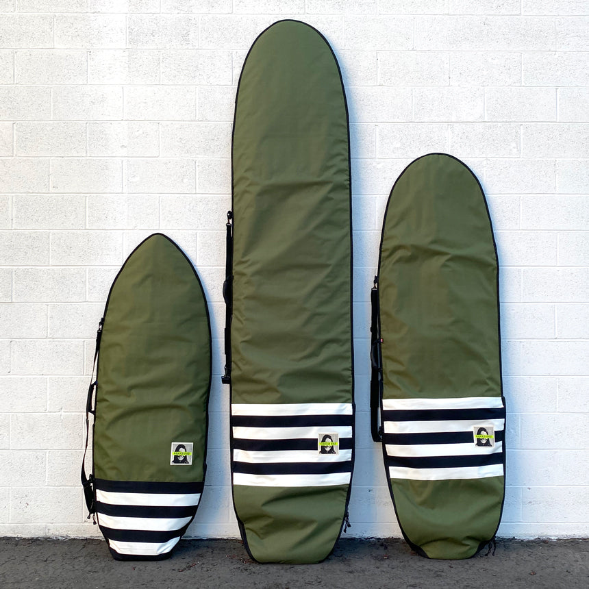 Green Fuz Pendleton Padded Board Bags