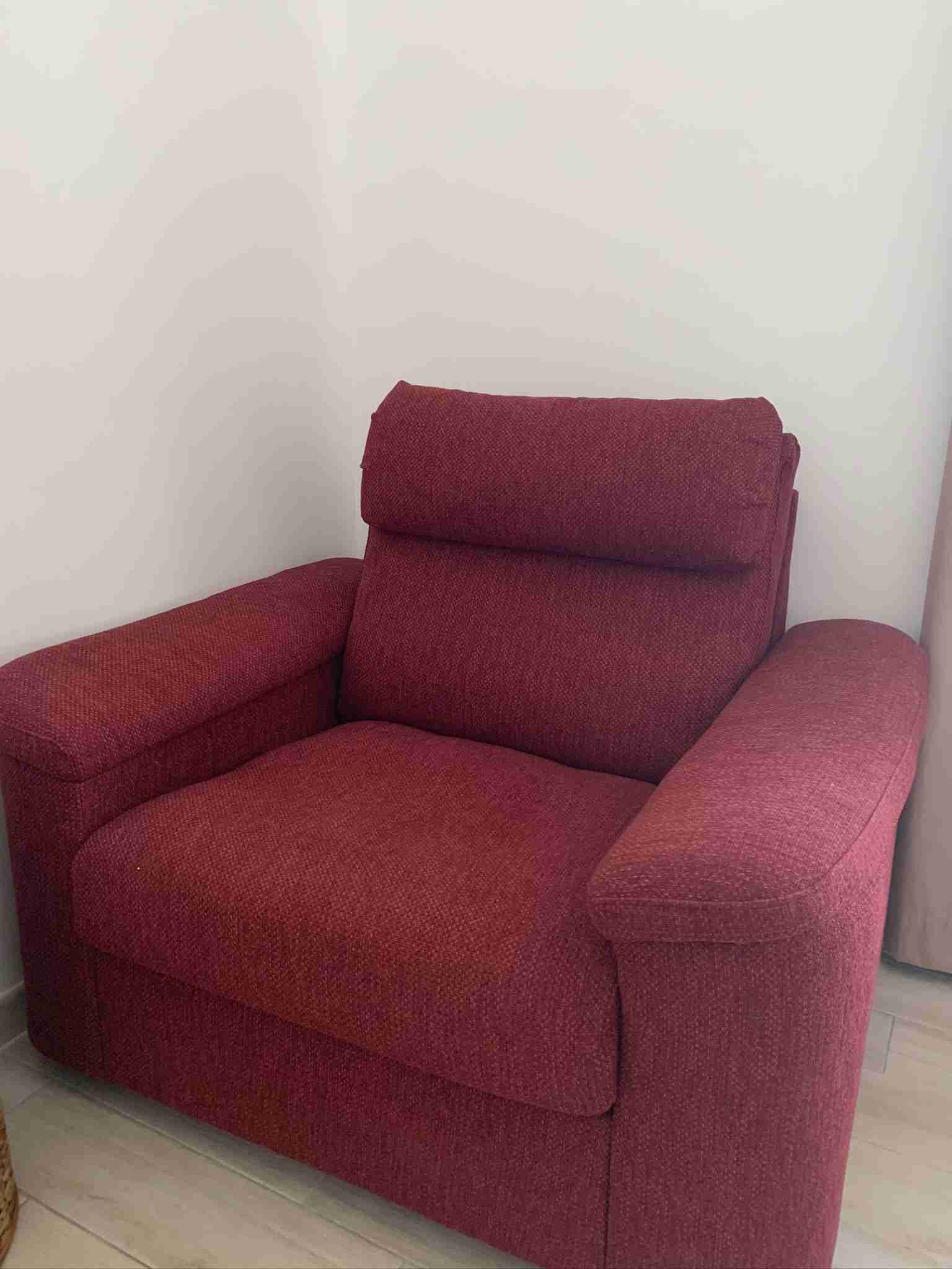 ikea / 3+1 Seater Lidhult Sofa Set / Red