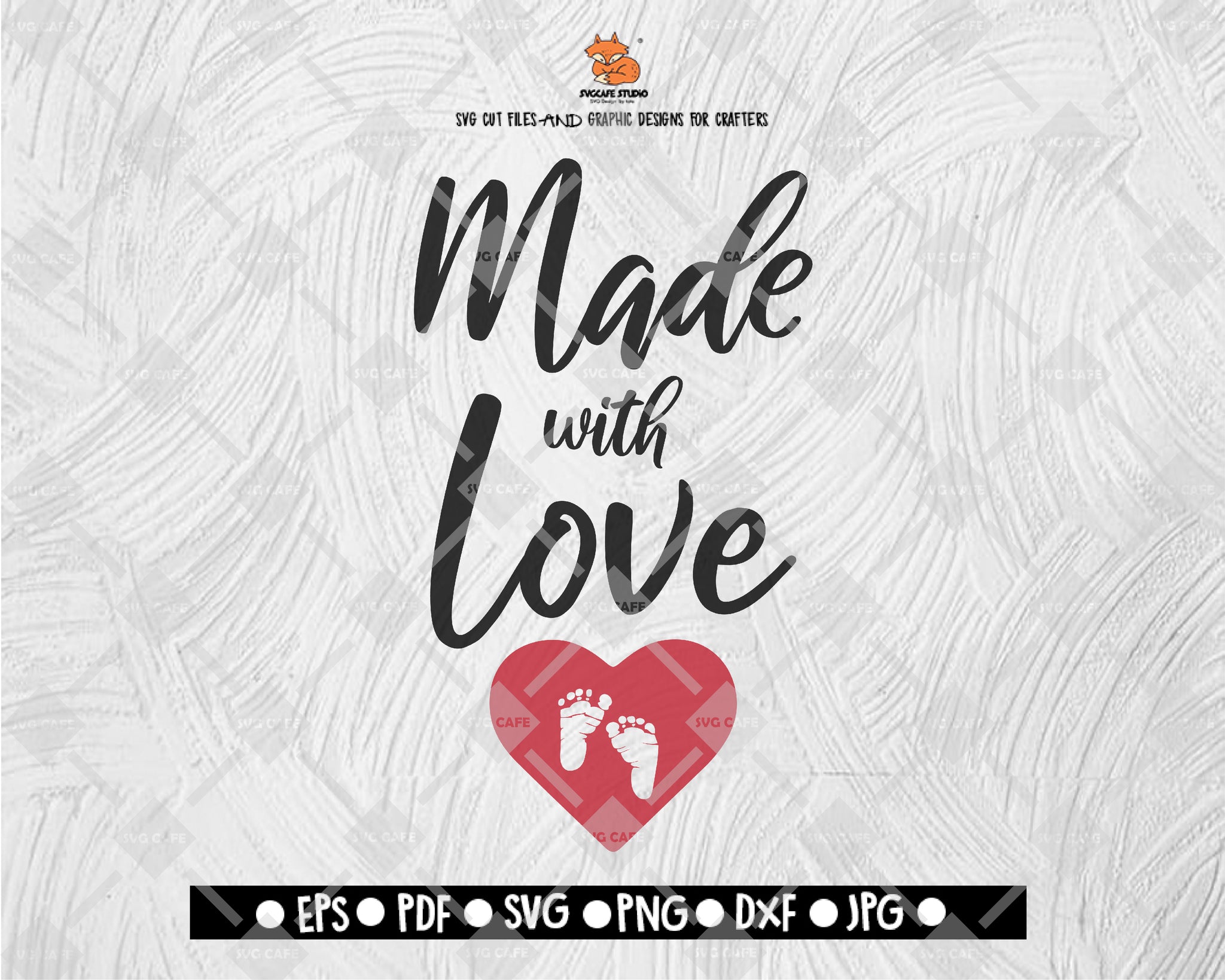 Download Made With Love Svg Valentine Love Svg Valentine S Day Svg Clipart Svgcafe Studio