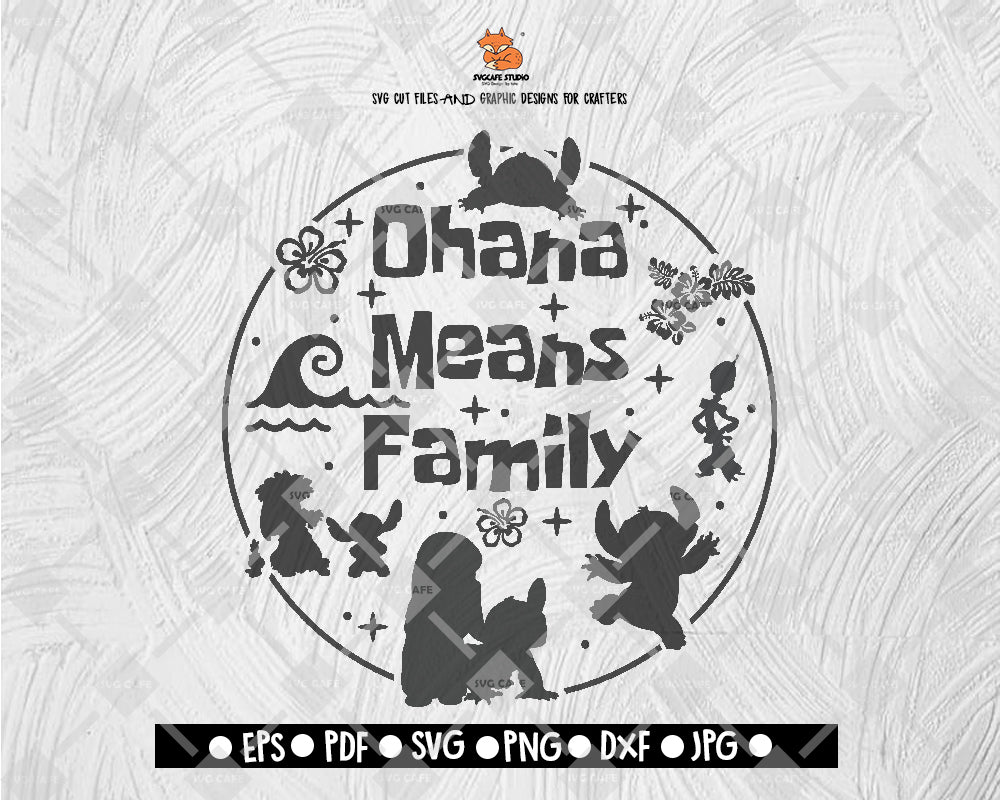 Download Ohana Means Fammily SVG Lilo and stitch svg, Disney svg, Stitch svg, D - SVGCafe Studio