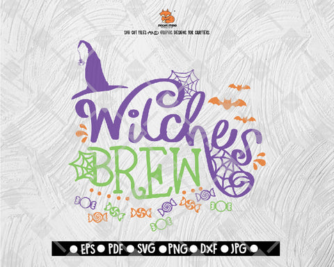 Witches Brew, Halloween SVG Cut File