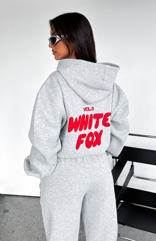 White Fox Comfort Club Blissful Blue Hoodie