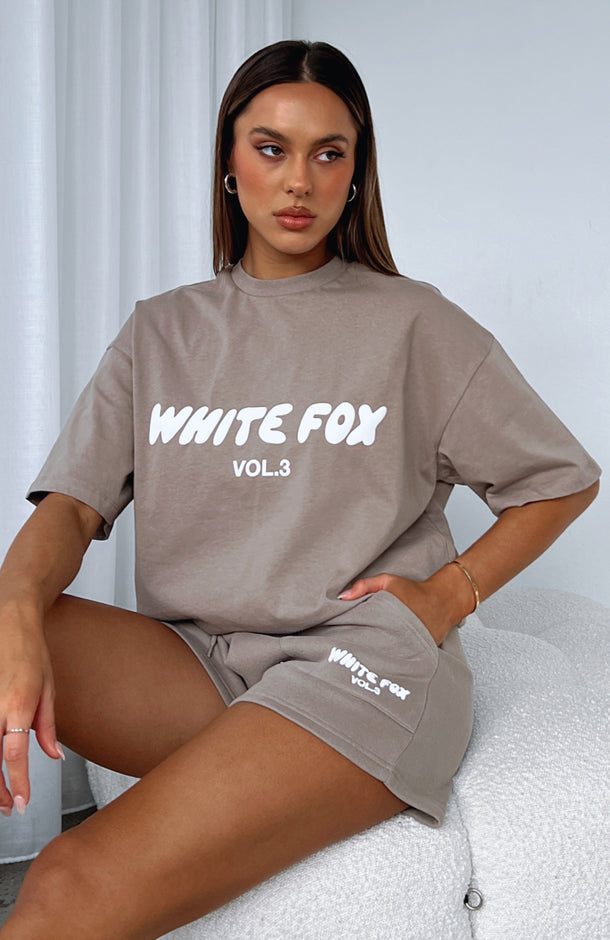 Womens T-shirts & Tees  White Fox Big Moves Oversized Tee Black