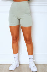 sage biker shorts