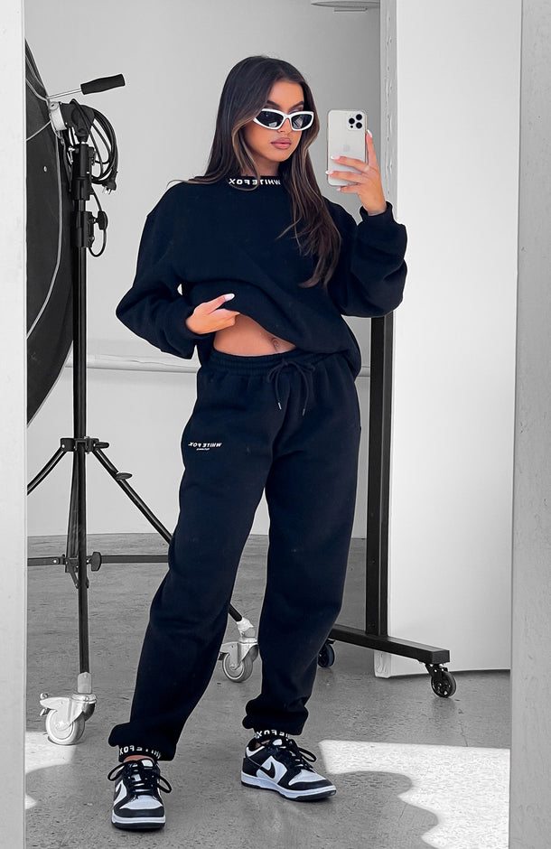 Unphased Track Pants Black