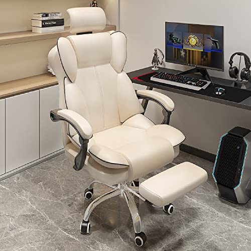 HQ-GAMING Ergonomic Computer Chair Reclining Leather Desk Chair Swivel –  Warehouse Bargains