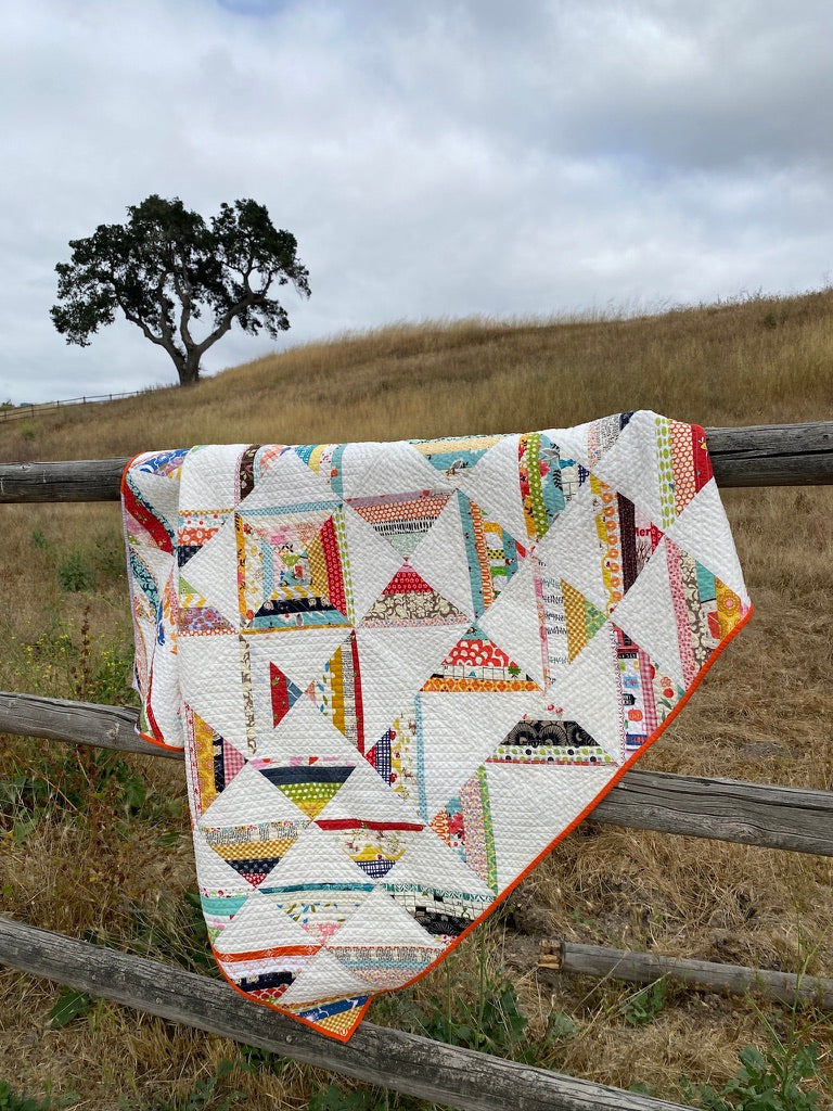 scrappy strings quilt