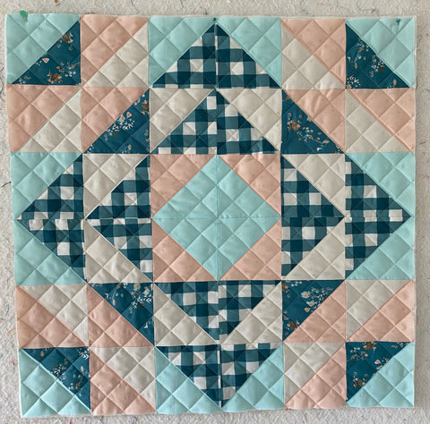 quilted pillow cover