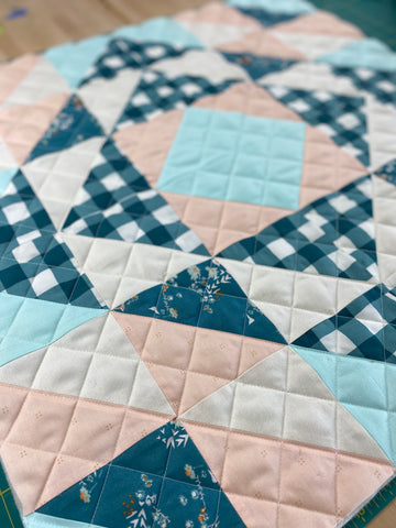 quilted pillow top