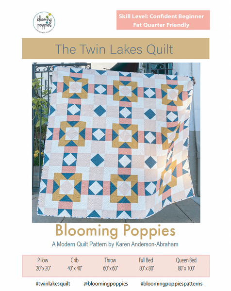 Twin Lakes Pattern Cover