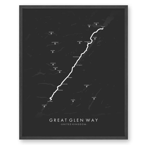 Great Glen Way Poster | Tell Your Trail