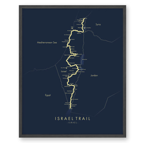 Israel Trail Poster | Tell Your Trail