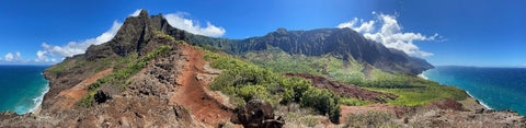 View Along Kalalau Trail
