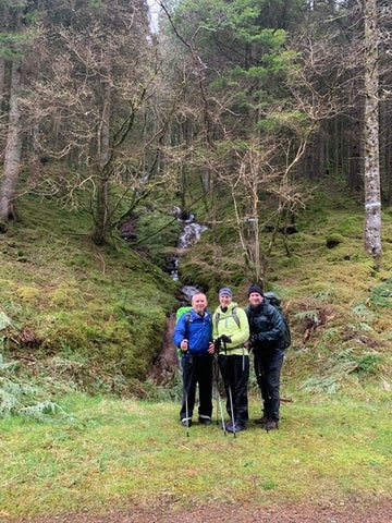 Dawn with Friends on Great Glen Way