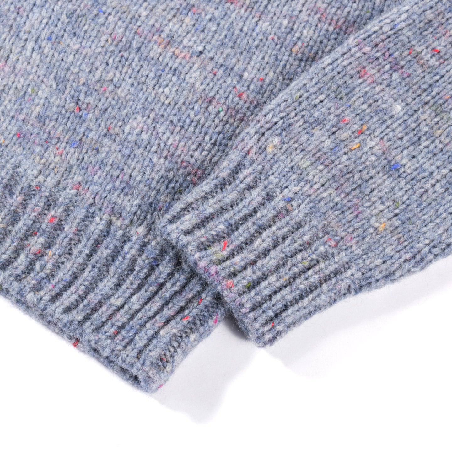A.P.C. FRED SWEATER HEATHER BLUE