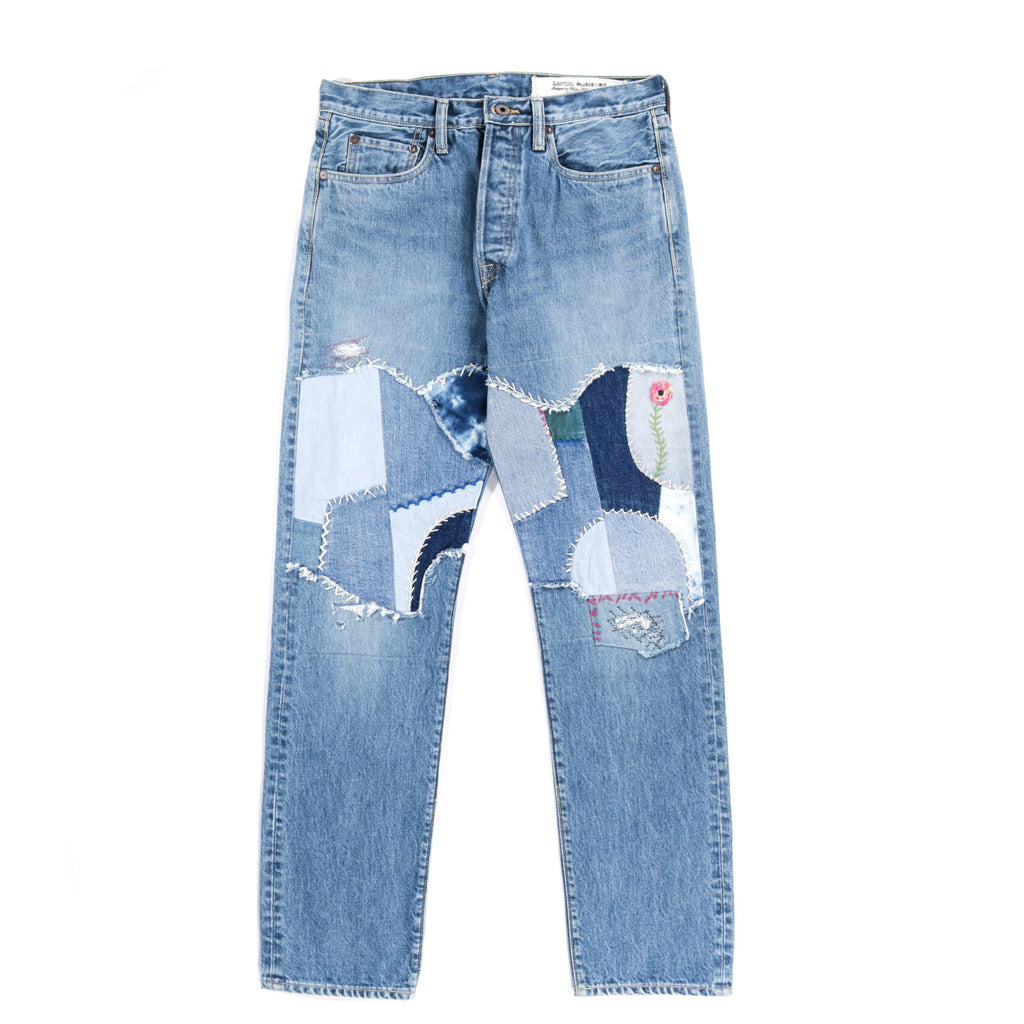 KAPITAL 14OZ DENIM 5P MONKEY CISCO 66 HIPPIE KNEE REMAKE PRO#N# #N# #N ...