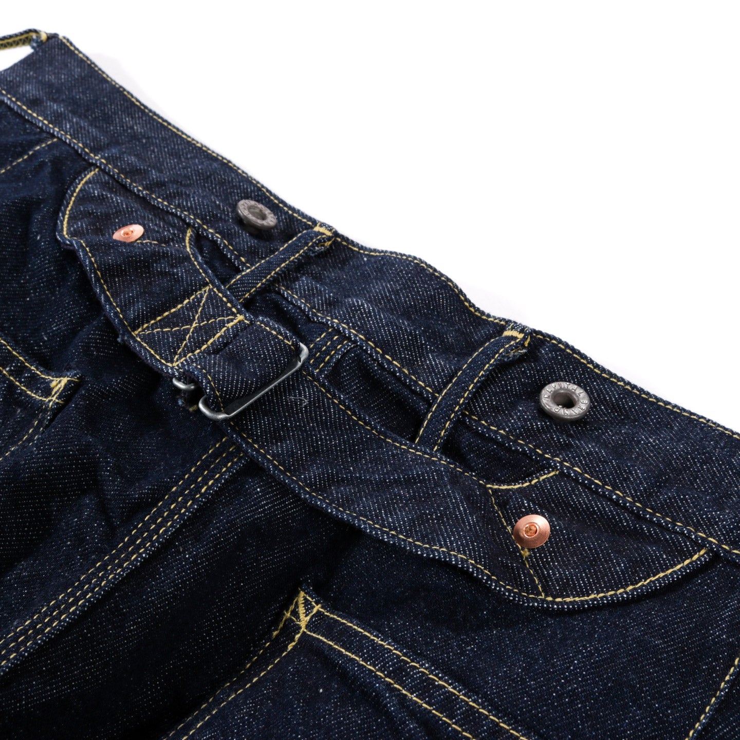 KAPITAL 11.5OZ DENIM LUMBER PANTS INDIGO