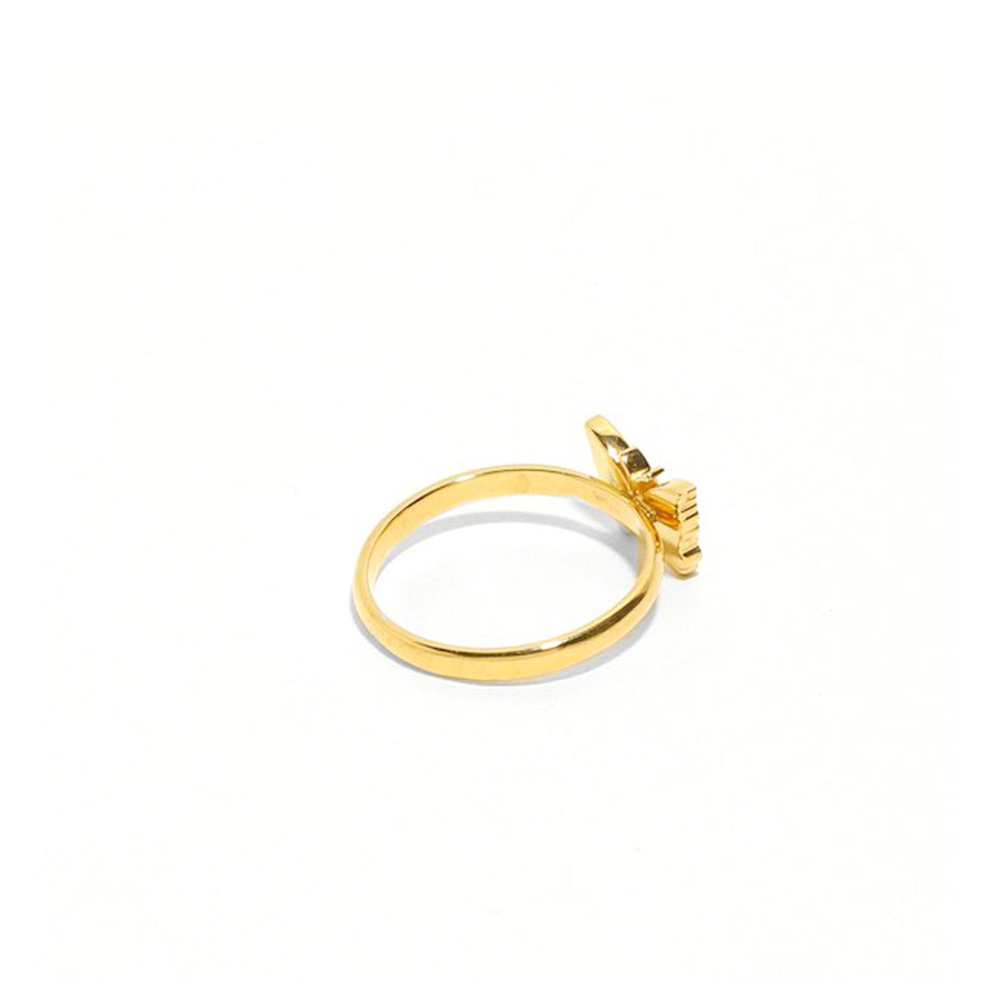 NEEDLES PAPILLON RING 18K GOLD PLATED | TODAY CLOTHING