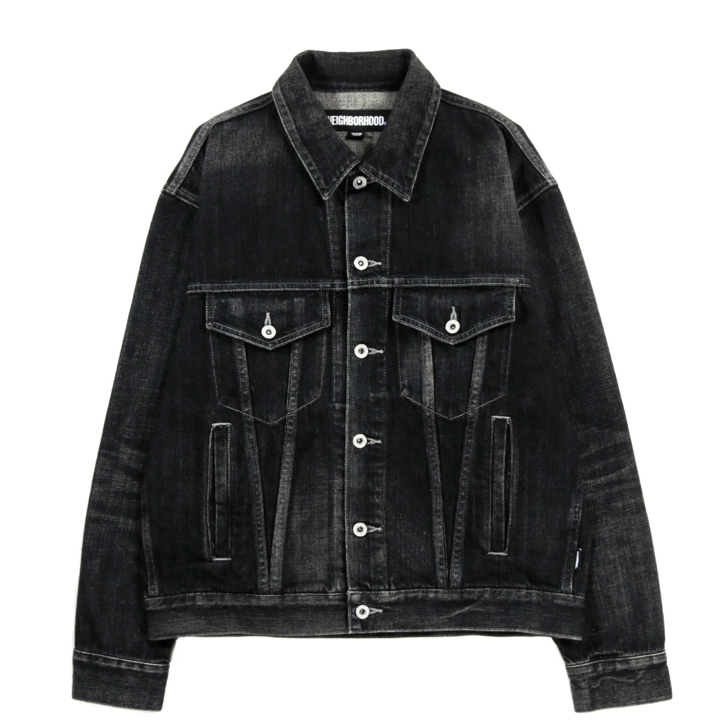 NEIGHBORHOOD DENIM TYPE-4 JACKET WASHED BLACK