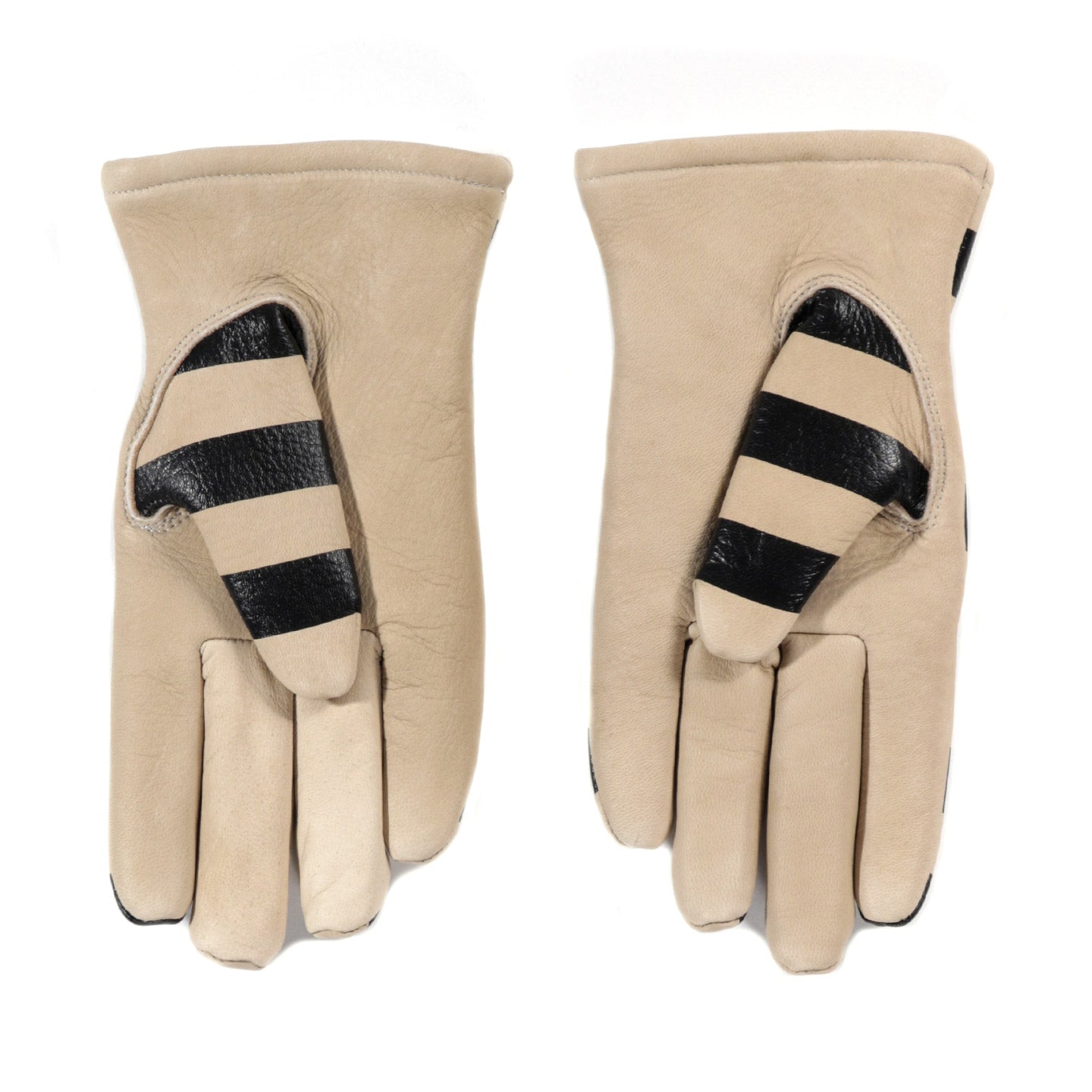 NEIGHBORHOOD LEATHER BORDER GLOVE . DL-