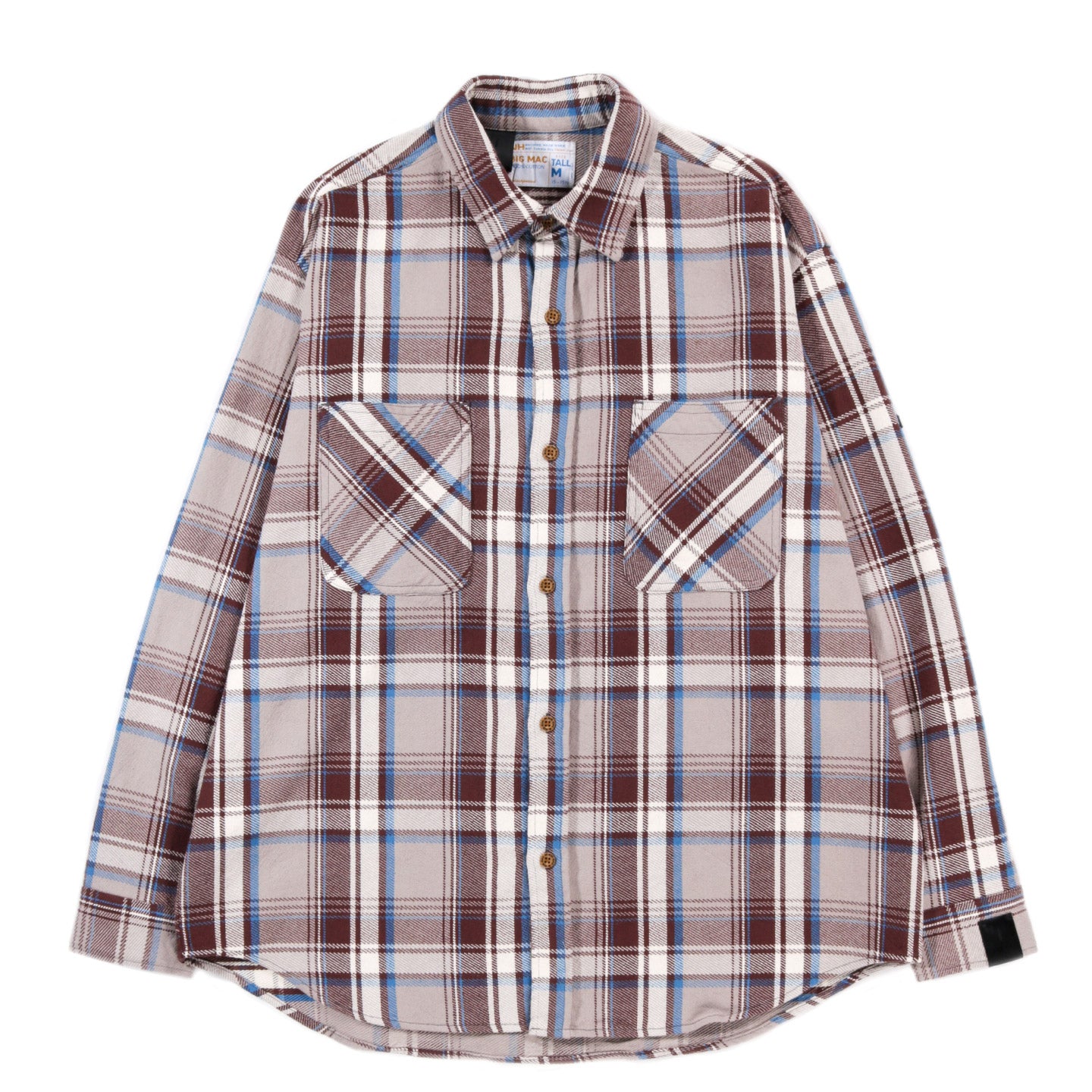 N.HOOLYWOOD 2231-SH30 BIG MAC SHIRT BROWN CHECK