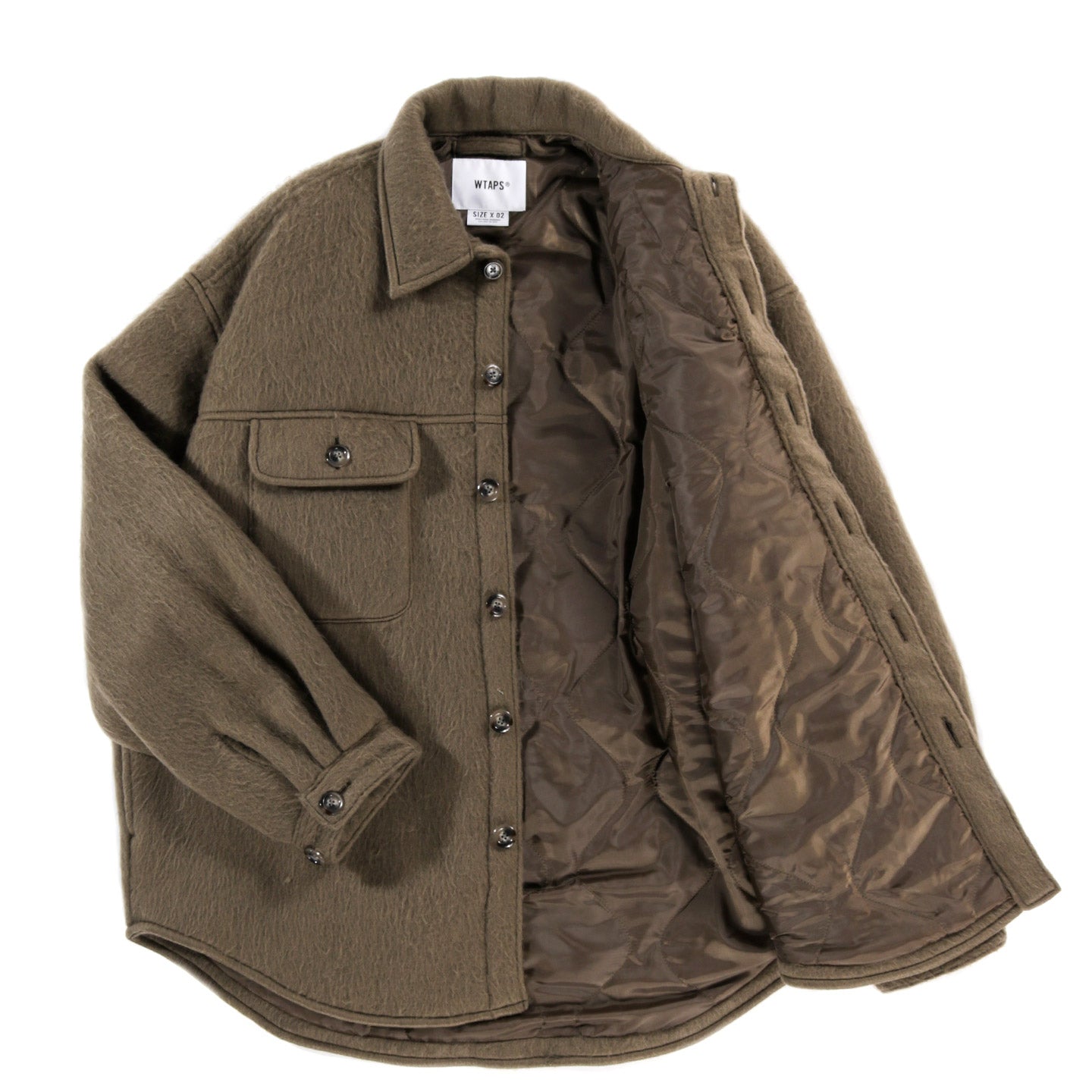 カラーはブラック【限定セール】wtaps 22aw JACKET WCPO. SHAGGY