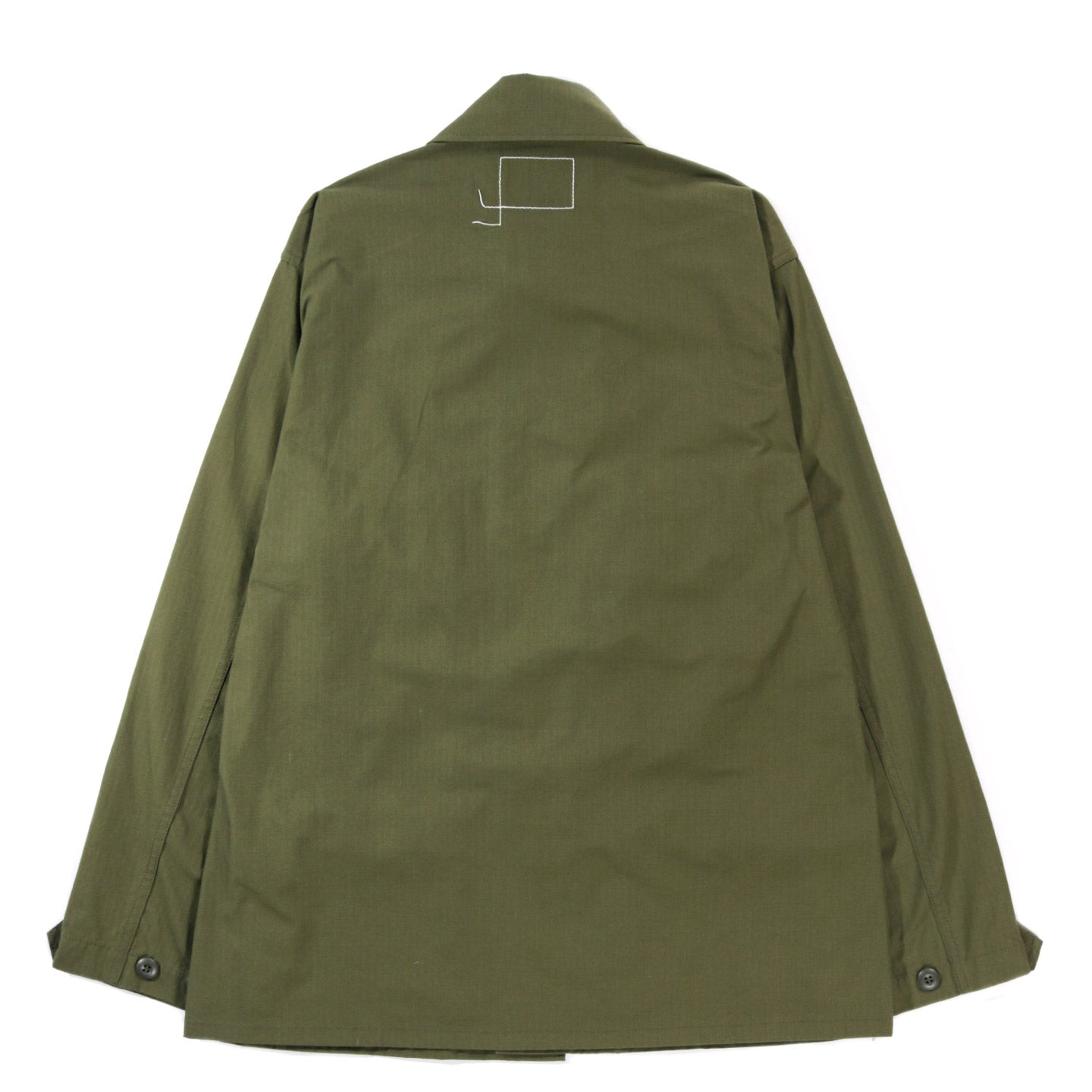 WTAPS MILL LS 01 SHIRT OLIVE DRAB NYCO RIPSTOP | TODAY CLOTHING