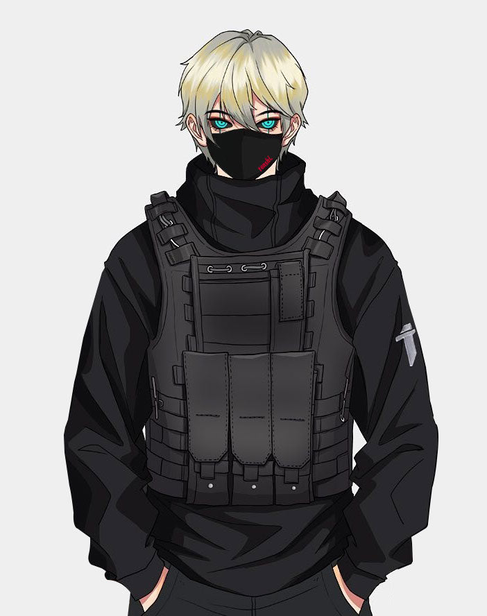 Techwear Vest "Kujaku"